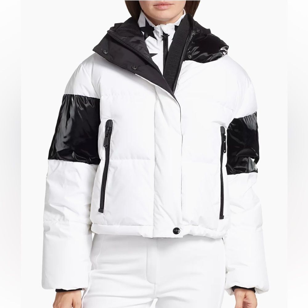 Goldbergh Arleth White Black Ski Jacket Waterproof NWT US 6